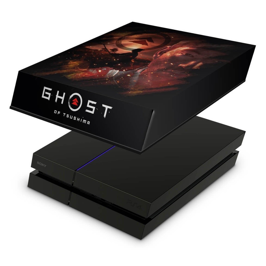 Capa PS4 Fat Anti Poeira - Ghost of Tsushima | Shopee Brasil