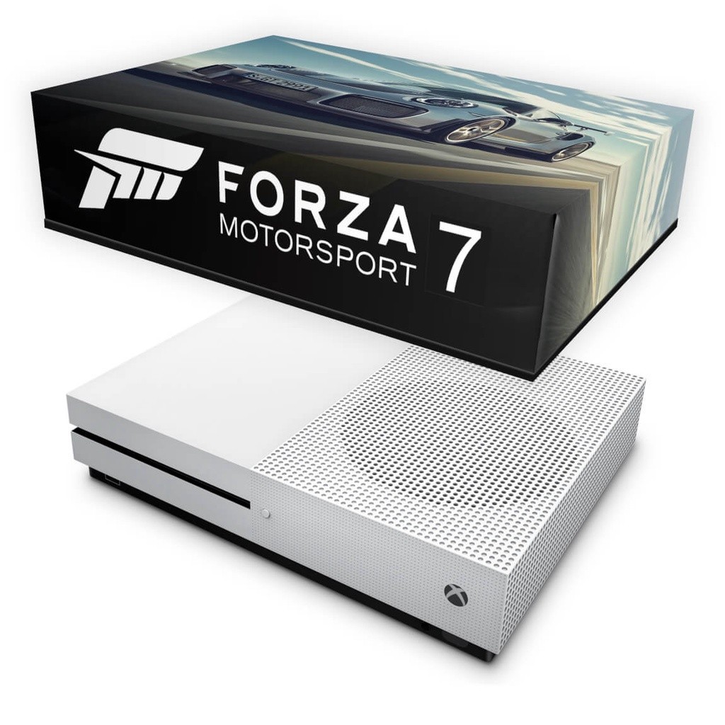 Pellicola Adesiva Protettiva In Vinile Blu Carbonio Per Xbox One S (Slim) - Decalcomania
