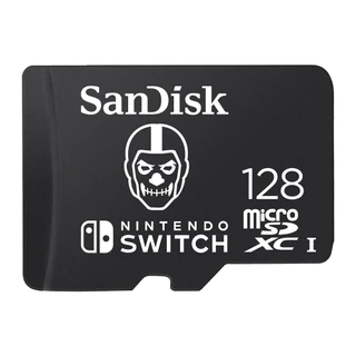 Cartão de Memória Micro Sd Sandisk 128gb p/Nintendo 100Mbs