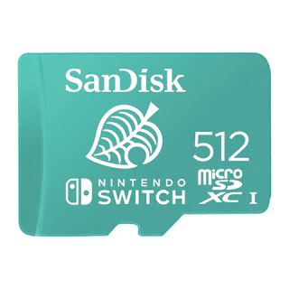Cartão de Memória Micro Sd Sandisk 512gb MicroSd NintendoSwitch