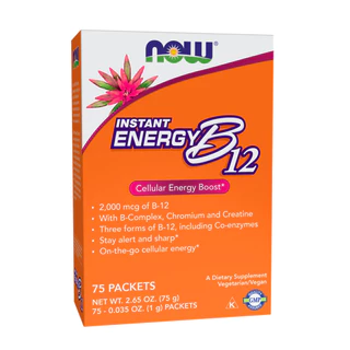 Complexo B-12 Now Foods Caixa com 75psc Importado