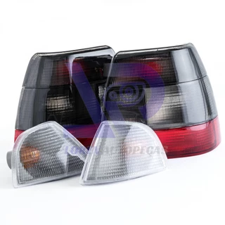 Kit Lanterna Monza Fumê E Pisca Modelo Arteb 91 92 93 94 95 96 Tubarão