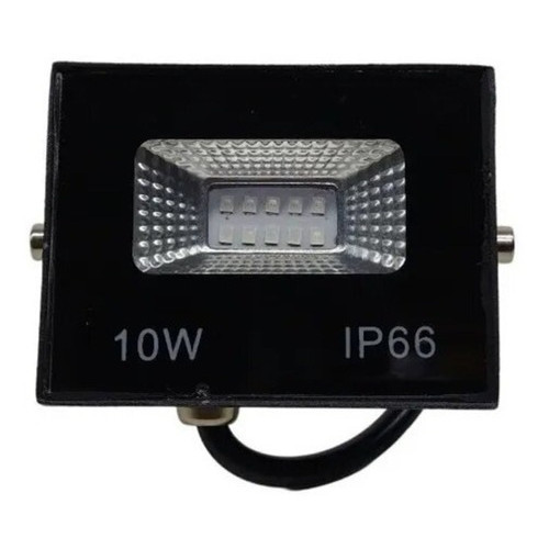 Refletor Led Holofote 10w Luminária Aaatop Branco Frio