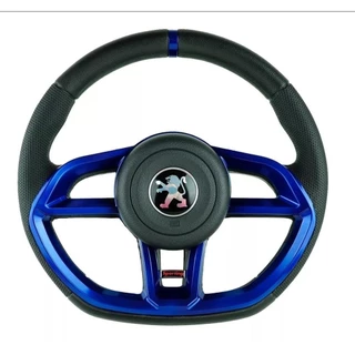 VOLANTE ESPORTIVO GTI AZUL PEUGEOT 106 206 207 306 SW