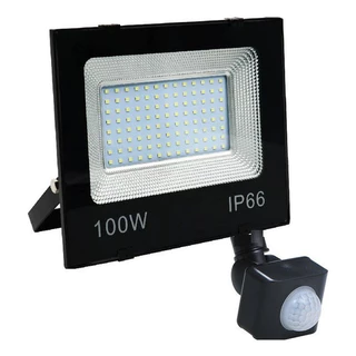 Refletor 100w Sensor Led Holofote Presença Fotocélula Aaatop