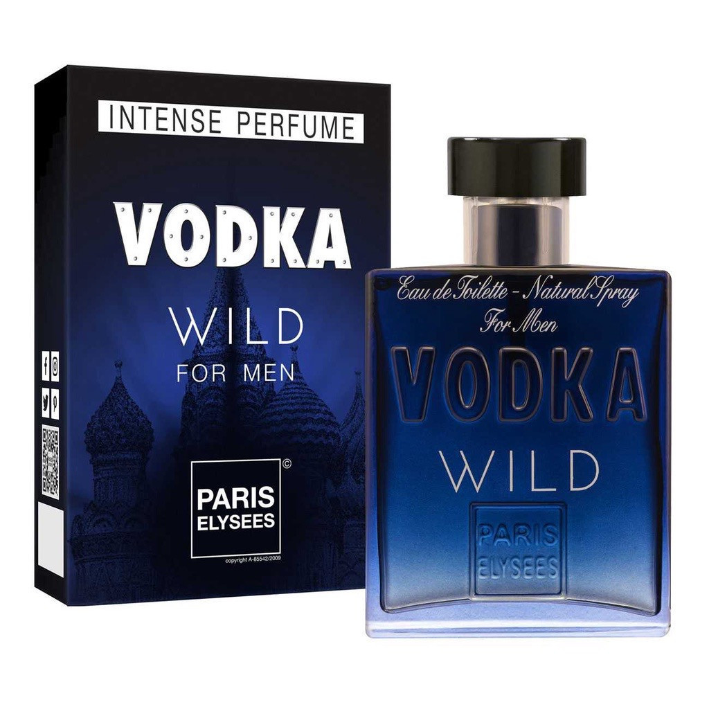 Perfume Vodka Wild 100ml Paris Elysees Masculino
