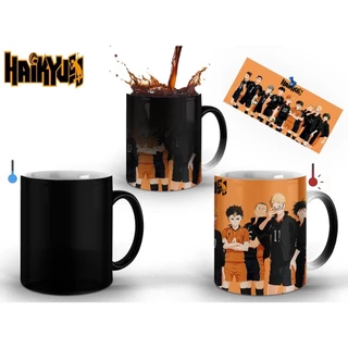 Caneca Mágica Personalizada anime Haikyuu Vários 20 Modelos de todos os personagens
