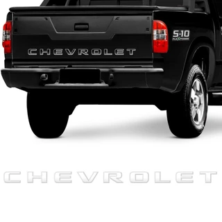 Adesivo Autocolante Tampa Traseira S10 2009 2010 2011 Faixa S-10 Prata em Oferta na Shopee