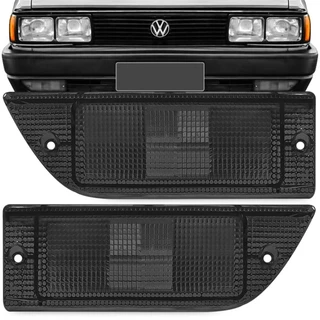 Par Lente Lanterna Dianteira Passat 1985 1986 1987 1988 Pointer Gts Village Fume