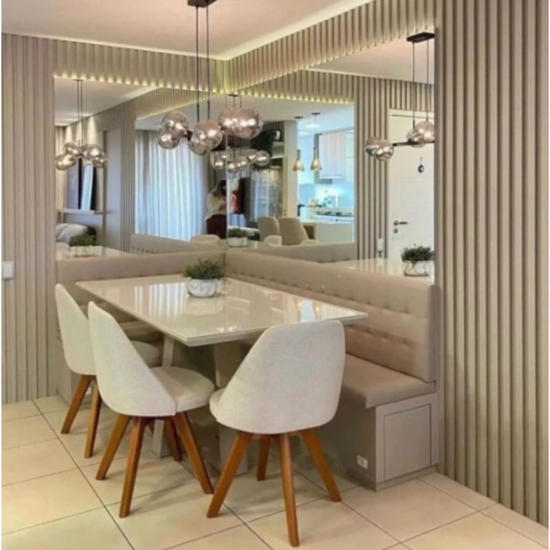 Kit 30 Placas Para Decoração 3D - Painel Ripado - 50x50cm