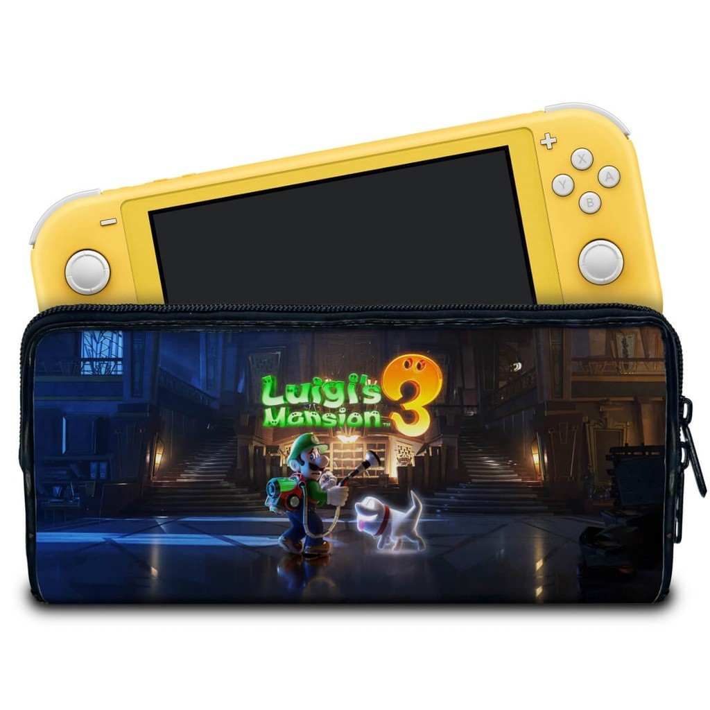 Case Para Nintendo Switch Lite Bolsa Estojo Luigi s Mansion 3