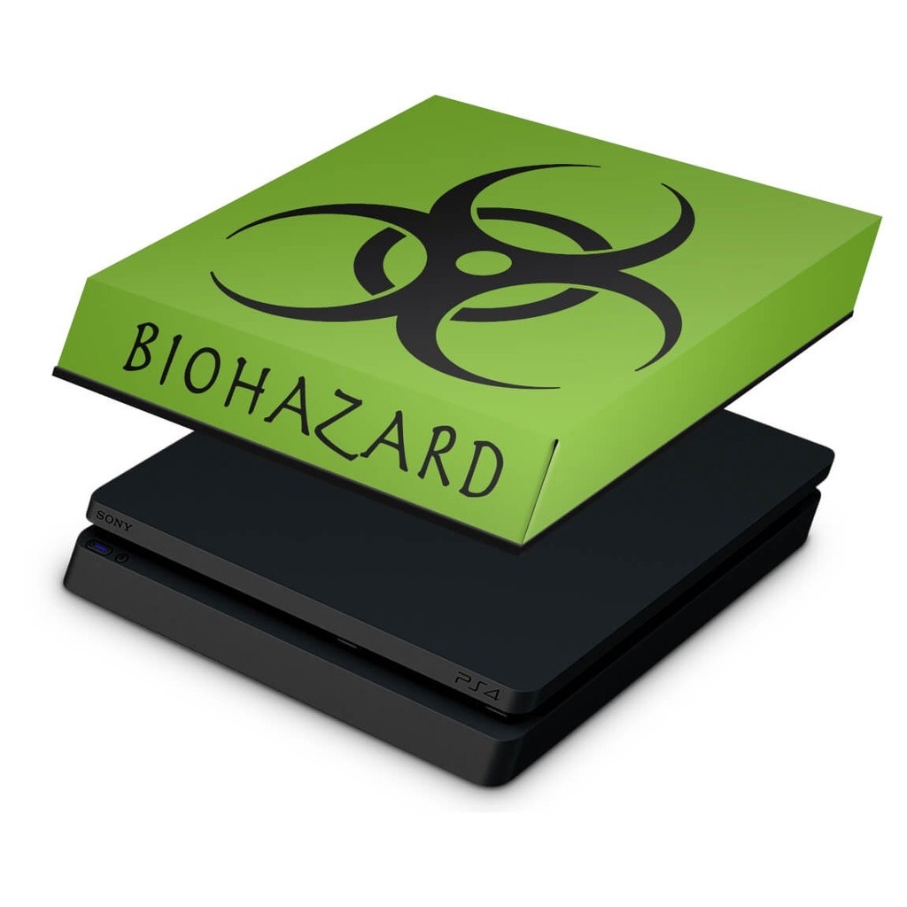 Capa PS4 Slim Anti Poeira - Biohazard Radioativo | Shopee Brasil