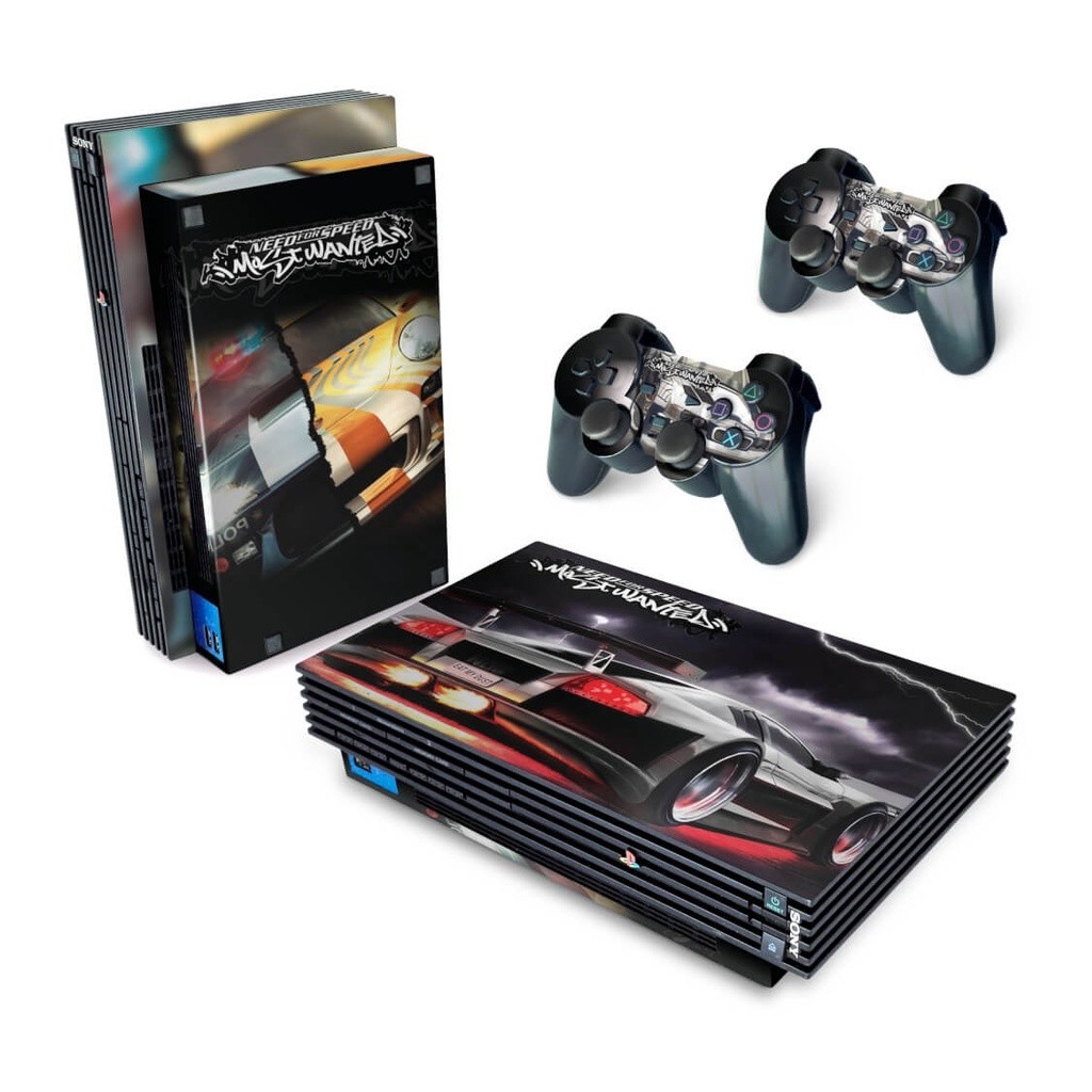 Skin PS2 Fat Adesivo - Need for Speed: Most Wanted | Shopee Brasil