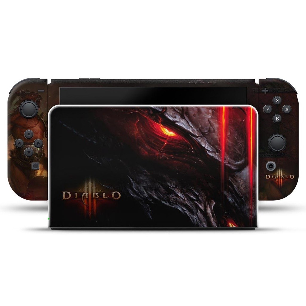 Skin Nintendo Switch Oled Adesivo - Diablo Iii | Shopee Brasil