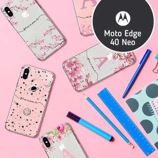 Capa Capinha - Motorola Moto Edge 40 Neo - Personalizada com texto