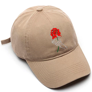 Boné de beisebol Masculino Preto Bege Branco Rosa Mao Caveira Classica Tamanho Único