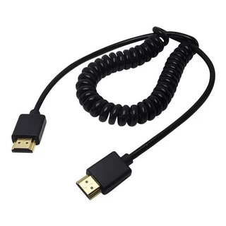 Cabo Hdmi Para Hdmi 1.8, 3 Metros 2.0 Espiral Enrolado