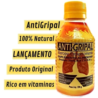 Kit 3 Antigripal Mel Concentrado Xarope Atacado Revenda 220g