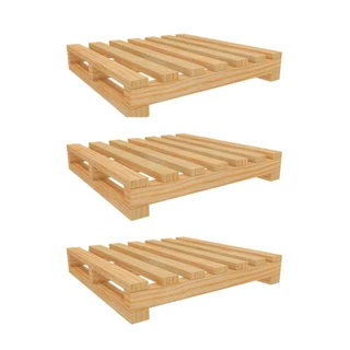 Madeira Pinus Resistente 100X80 3 Pçs