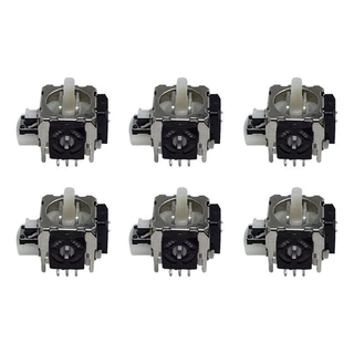 6 Analógicos 3d Para Controles Do Xbox 360 Ps2 Ps3 1.6mm