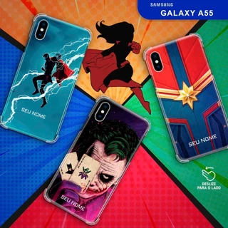 Capa Capinha - Samsung Galaxy A55 - Super-Herói Personalizados