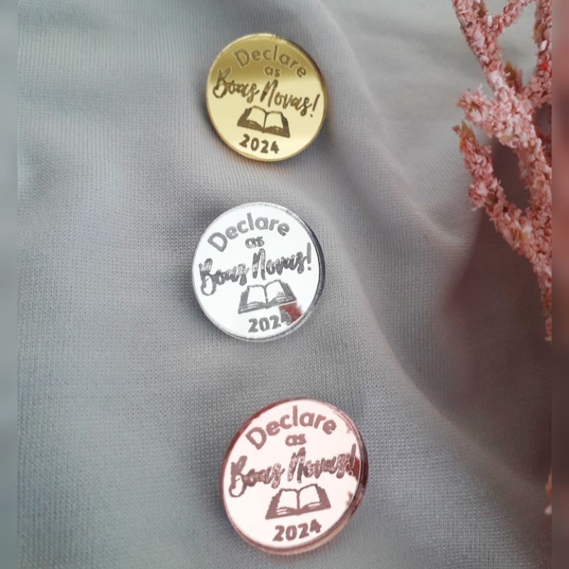 Pin JW CONGRESSO 2024 [Edição Limitada] "Declare as boas novas!" PRÉ VENDA