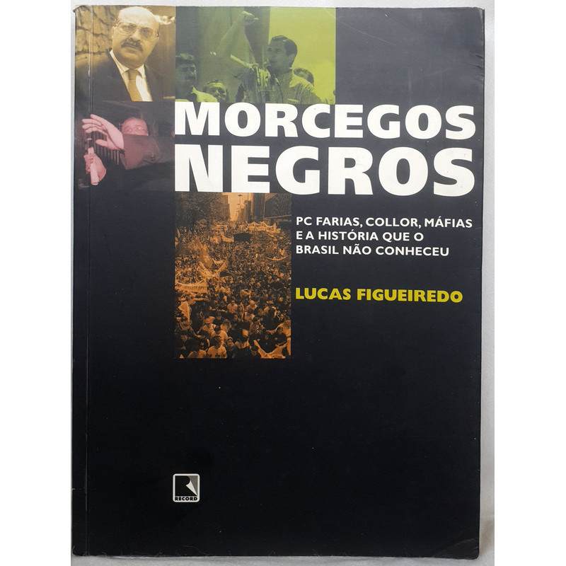 Livro Morcegos Negros - Autoria: Lucas Figueiredo | Shopee Brasil