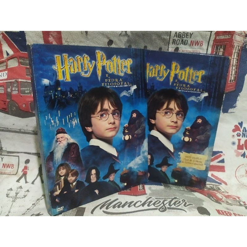 dvd Harry Potter e a pedra filosofal 2 Discos edição especial | Shopee ...