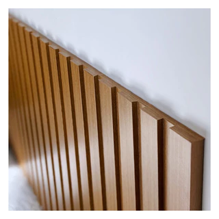 Painel Cabeceira Cama King Em Ripado Mdf Premium 196cm x 54cm