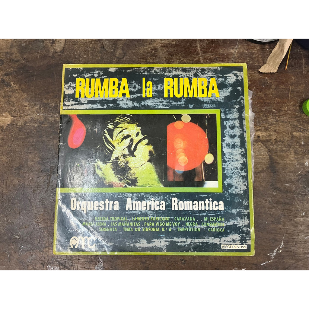 LP RUMBA LA RUMBA OSQUESTRA AMERICA ROMANTICA | Shopee Brasil