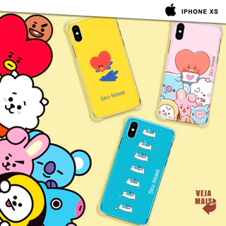 Capa Capinha - iPhone XS - BTS BT21 Personalizado