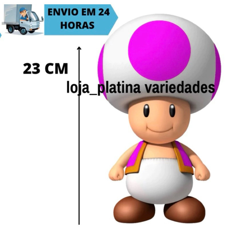 Bonecos Grandes Super Mário ORIGINAL Collection | Shopee Brasil