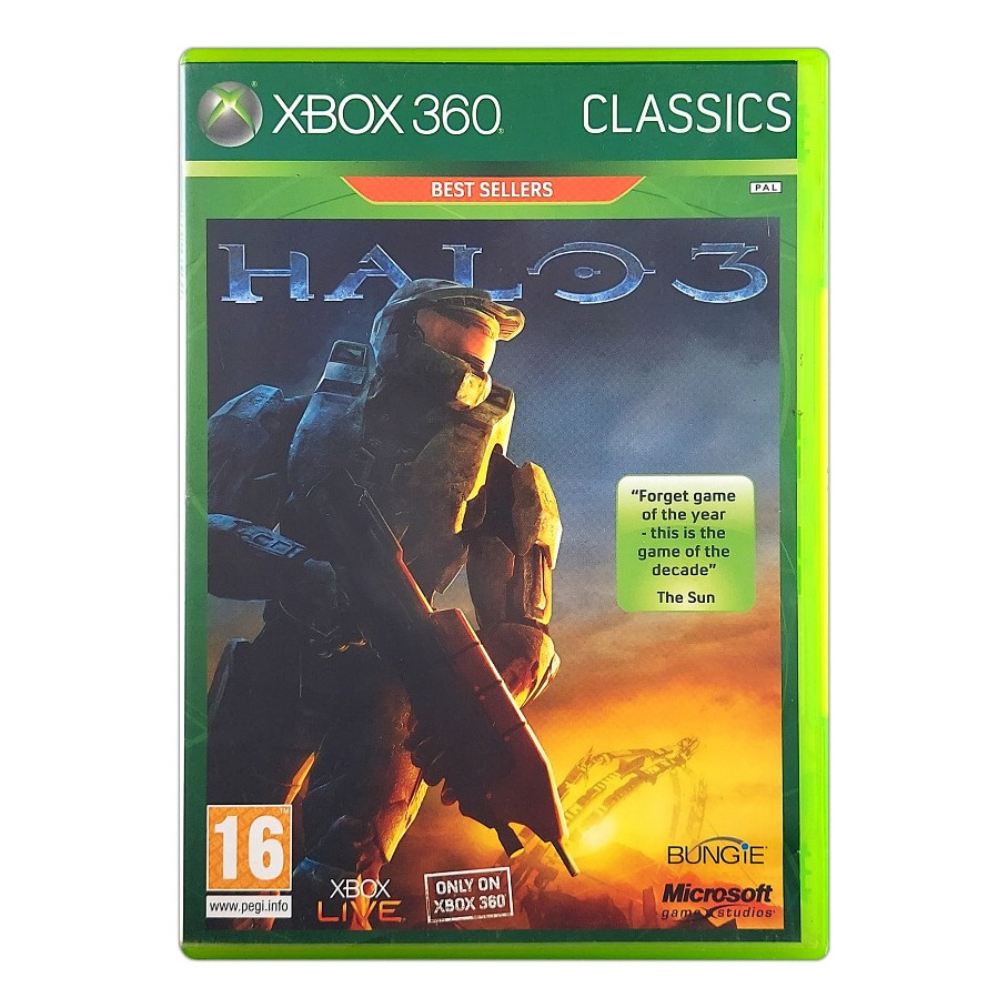 Halo 3 Xbox 360 PAL Complet testé et authentique