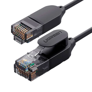 Cabo de Rede Rj45 Ugreen Cat6A UTP Macho 2Metros Preto
