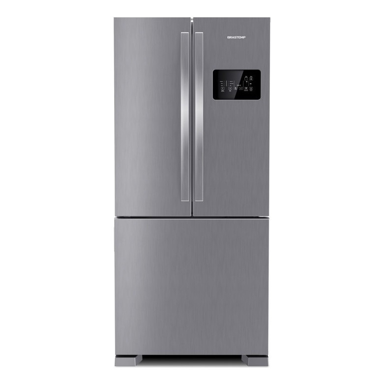 Geladeira Frost Free Side Inverse Inox | Shopee Brasil