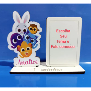 10 LEMBRANCINHAS DE ANIVERSÁRIO MINI TOTEM RETRATO PERSONALIZADA FOTO 06cm x 04 cm