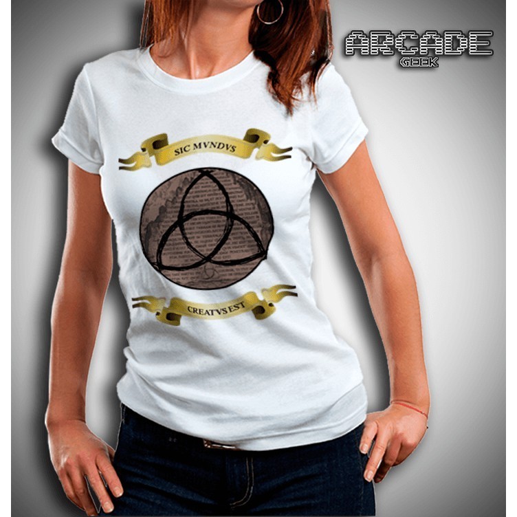 Camiseta Dark Netflix Série Sic Mundus Creatus Est Jonas Shopee