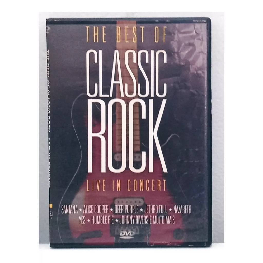Dvd The Best Of Classic Rock - Live In Concert | Shopee Brasil
