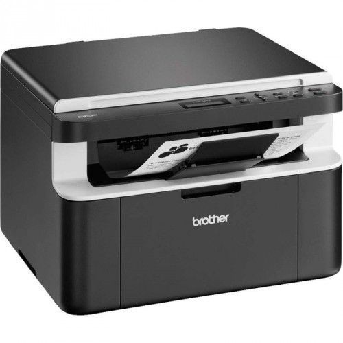 Impressora Brother Multifuncional 1602 Laser preto e branco + cabo + toner novo