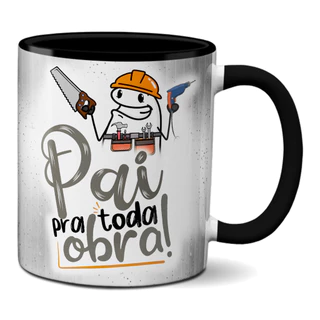 Xícara Flork Feliz Dia Dos Pais Presente Pai Pra Toda Obra