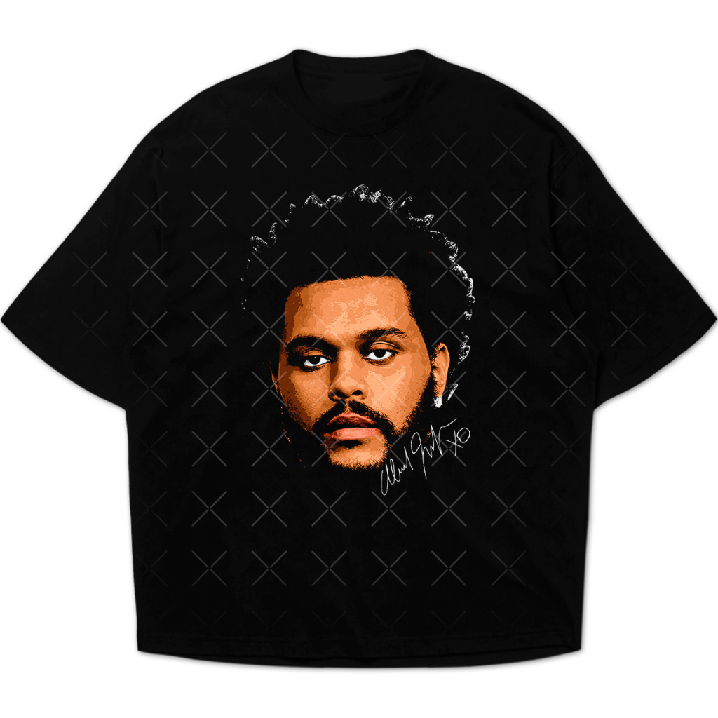Camisa Básica Camiseta The Weeknd After Hours XO Unissex Cantor