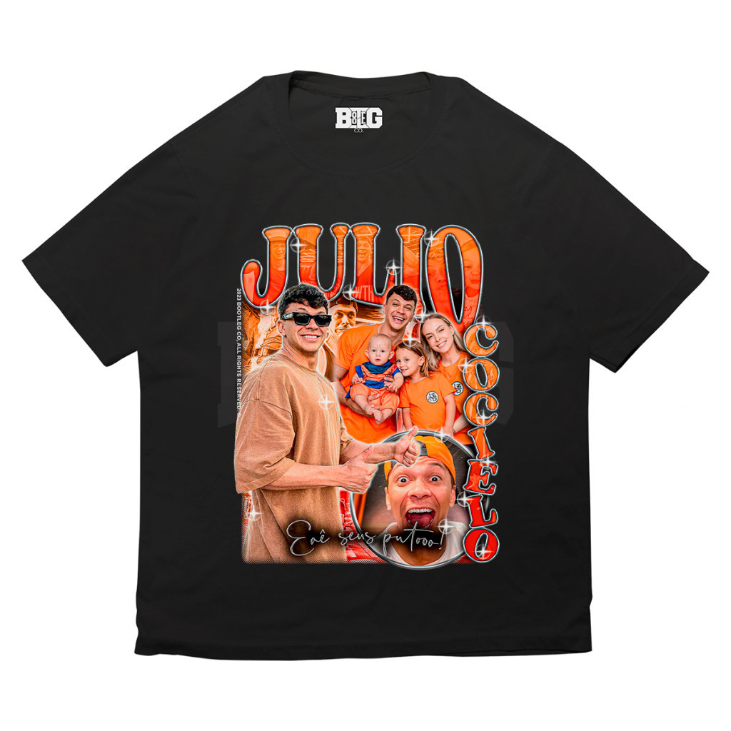 Camisa Básica Camiseta Julio Cocielo Canal Canalha Influencer Tata Bia Caio Unissex Bootleg