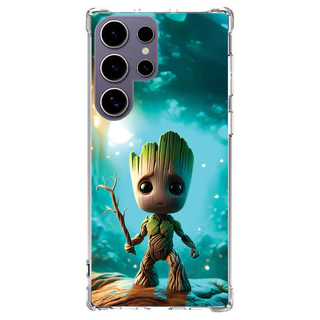 Capa Capinha (3369) MINI GRROT para SAMSUNG GALAXY NOTE 20 ULTRA,NOTE 20+,NOTE 20,S23 ULTRA,S23+,S23 FE,S23,S22 ULTRA,S22+,S22,S21 ULTRA,S21+,S21 FE,S21,S20 ULTRA,S20+,S20 FE,S20,S10+,S10E,S10 LITE,S10,S9+,S9,A73,A72,A71,A70S,A70 