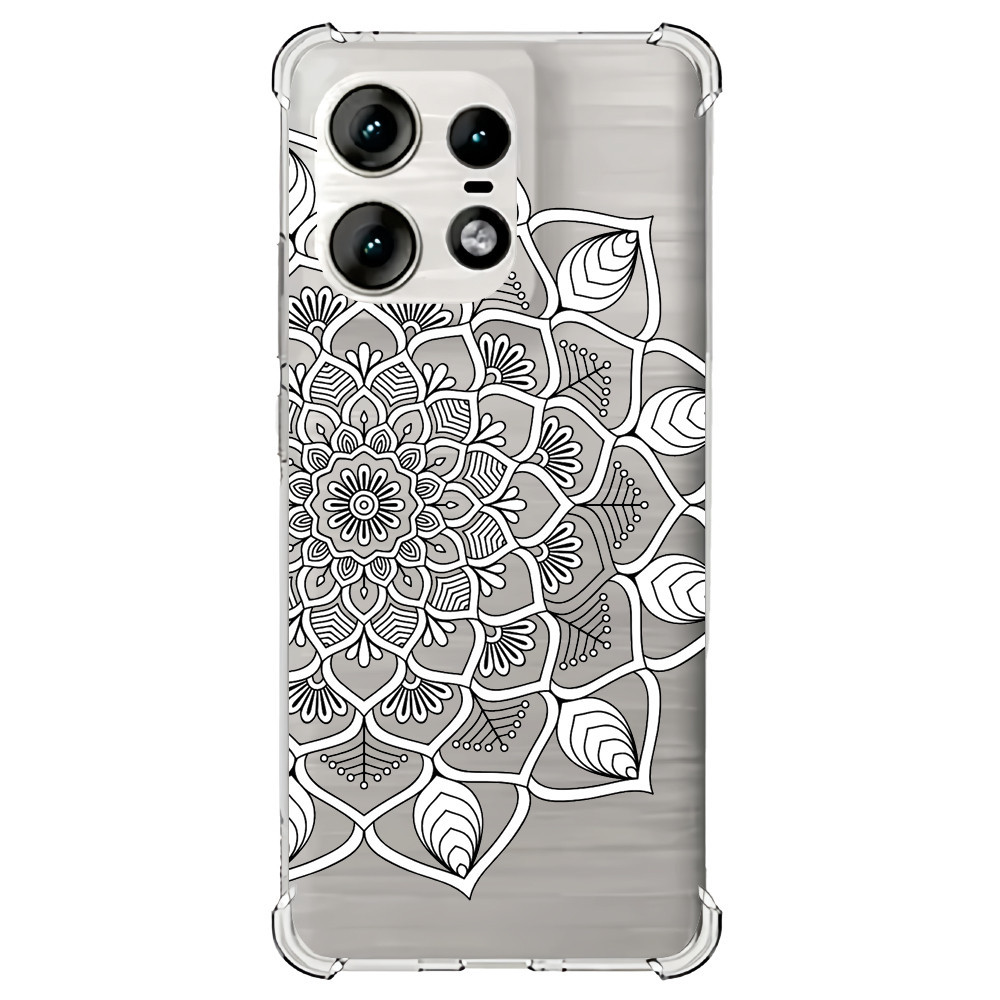 SEAHAI Cover Per Motorola Moto G52 / G82 5G: Custodia In Silicone TPU Trasparente Con Fantasia Panda, Antiurto E Sottile