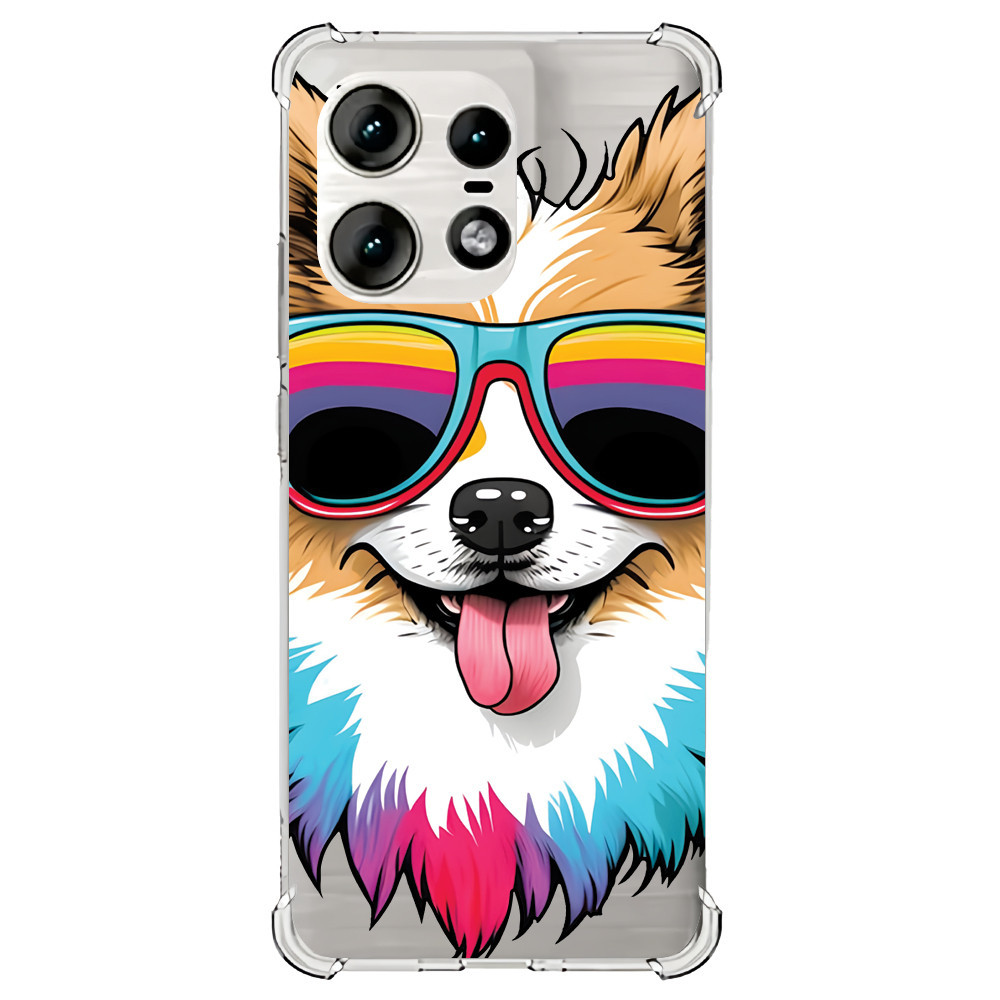Cover Motorola Moto E22 / E22i DEDUX: Custodia Trasparente Con Sfumatura E Protezione Antiurto - 5