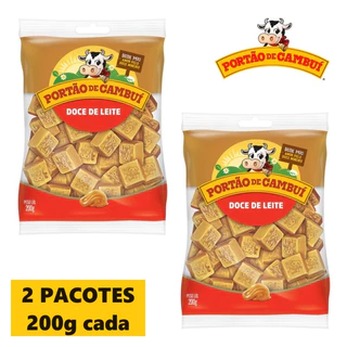 Doce de Leite Mineiro Portão de Cambui - Tabletes 200g - 02 Pacotes - Sem Amido