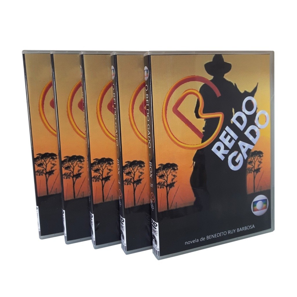 Novela O Rei Do Gado - Lançamento Completa Sem Cortes Com 42 Dvds ...