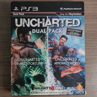 Uncharted Dual Pack - PS3 (Mídia Física)