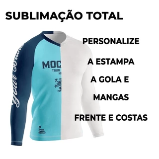 Camiseta Masculina Manga Comprida