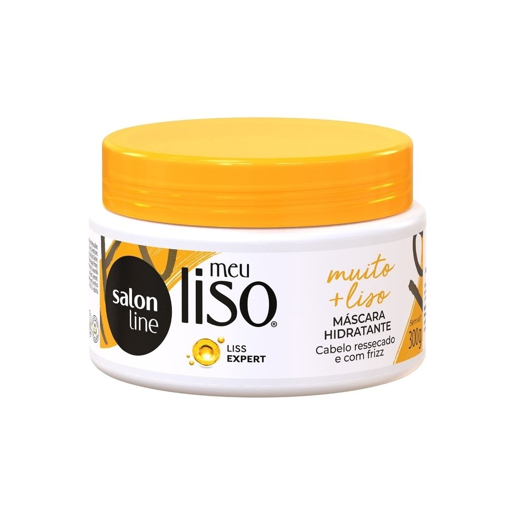 Máscara Hidratante Meu Liso Muito + Liso Salon Line 300g | Shopee Brasil